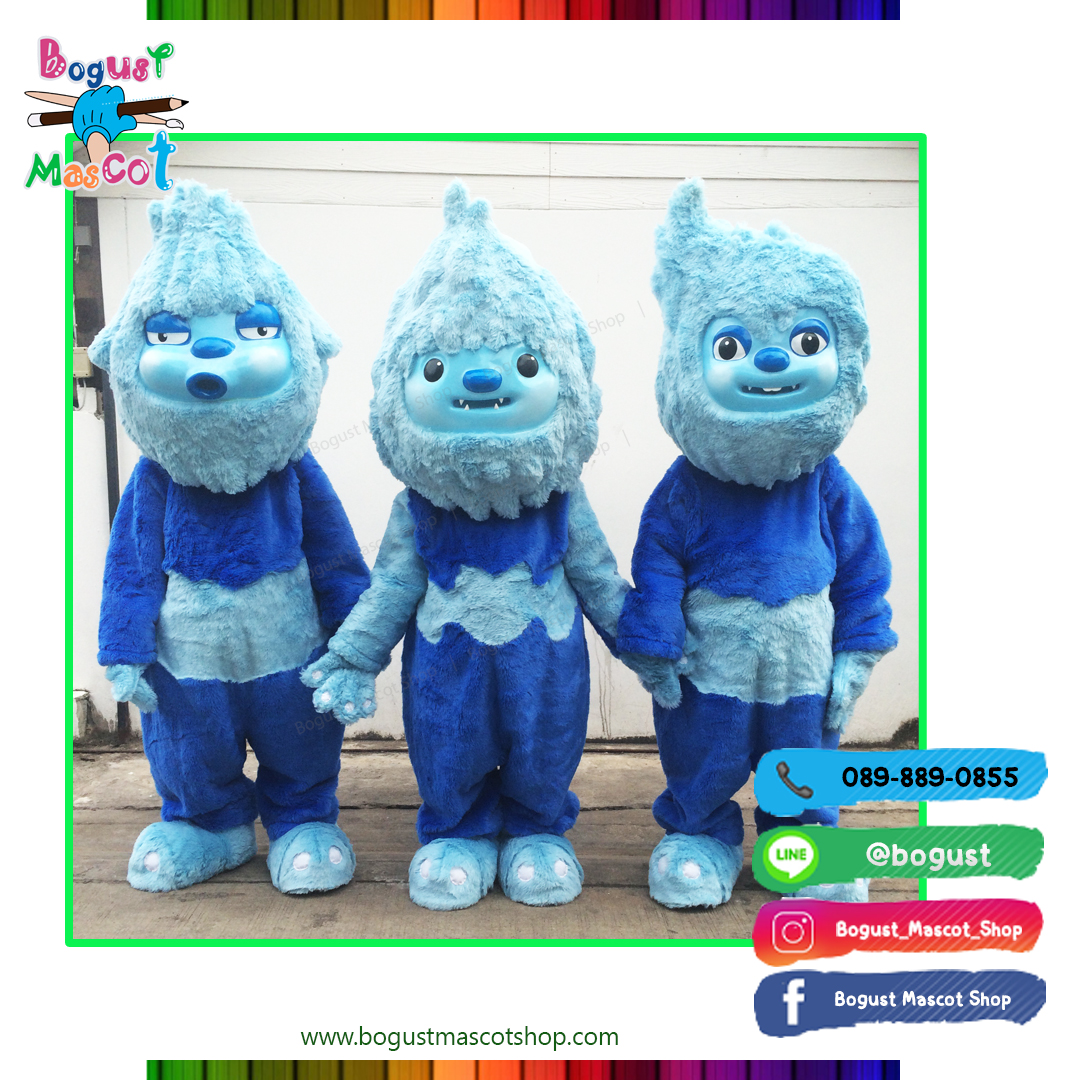 มาสคอต (Mascot) --- > มนุษย์หิมะ
